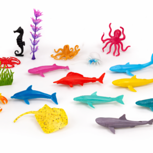 Kit Animais Marinhos 12 Peças Pvc