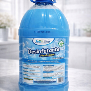 Desinfetante Flash Blue 5l Uso Geral Fragrância Perfume Famoso
